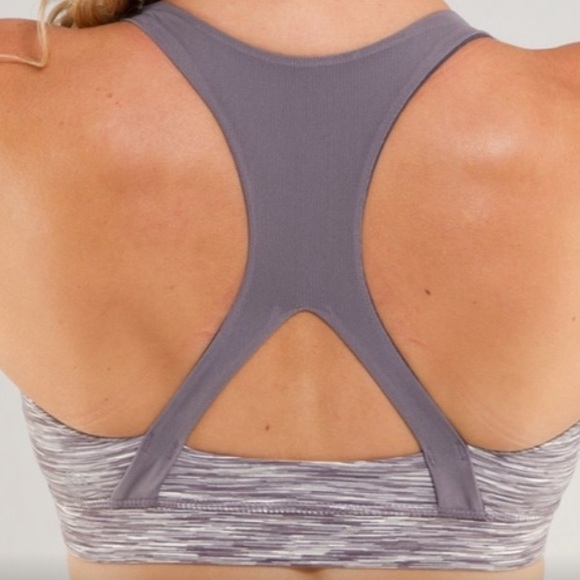 Lululemon 50 Rep Sports Bra in Magnum Space Dye. Size 6 - Picture 4 of 7